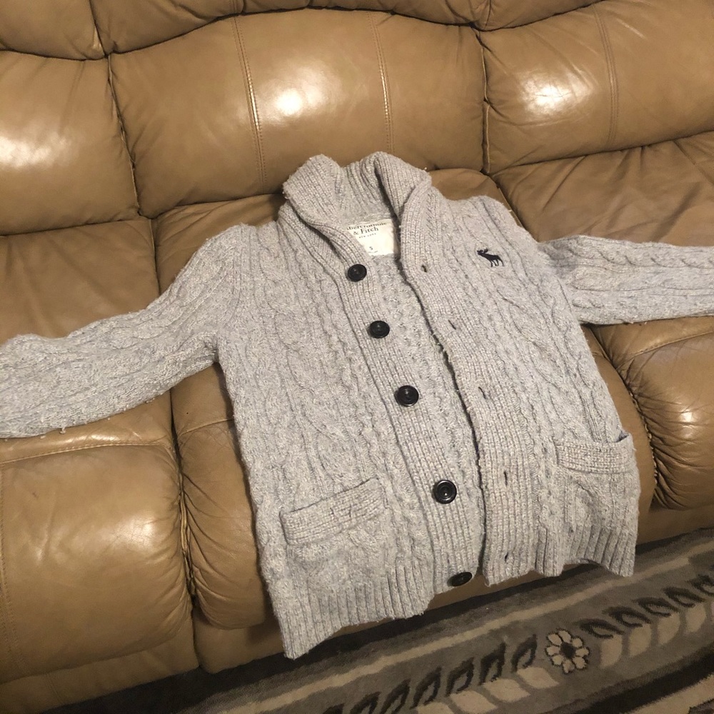 Abercrombie & Fitch New York Gray Jacket